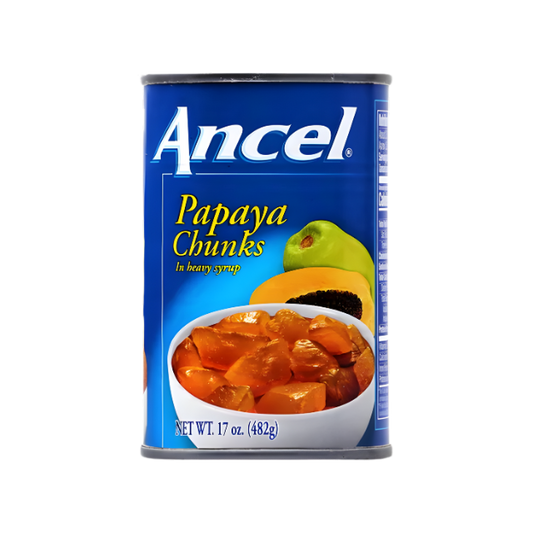 Ancel Trozos de Papaya en Almíbar Espeso – Lata 17 oz