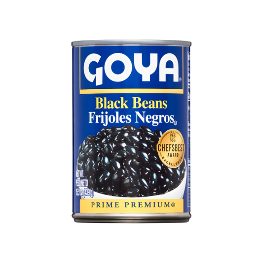 Goya Frijoles Negros con Sal – Lata 15.5 oz