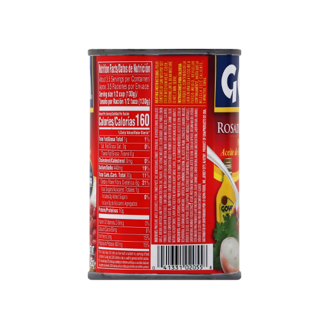 Goya Frijoles Colorados en Salsa – Lata 29 oz