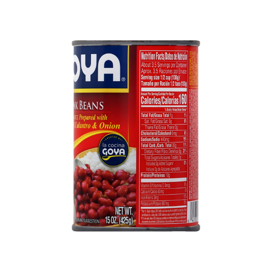 Goya Frijoles Colorados en Salsa – Lata 29 oz