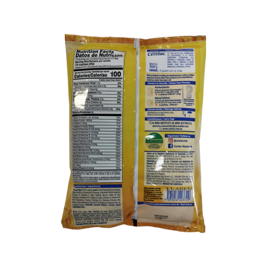 Cerelac Nestlé Alimento Vitaminado de Trigo y Leche – 400 g