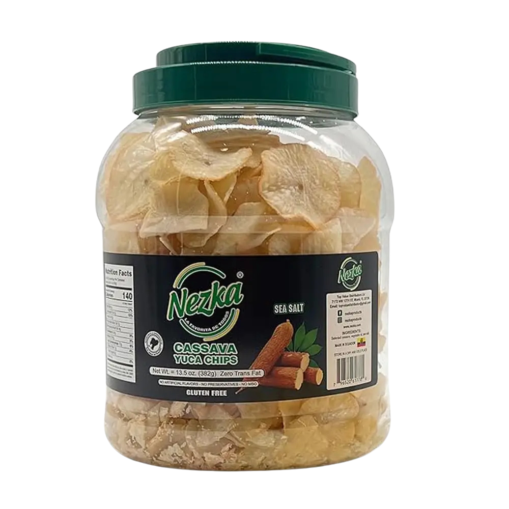 Nezka Cassava Yuca Chips – Snack Crujiente de Yuca