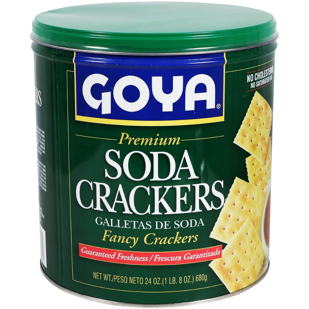 Goya Premium Soda Crackers | Galletas de Soda Saladas