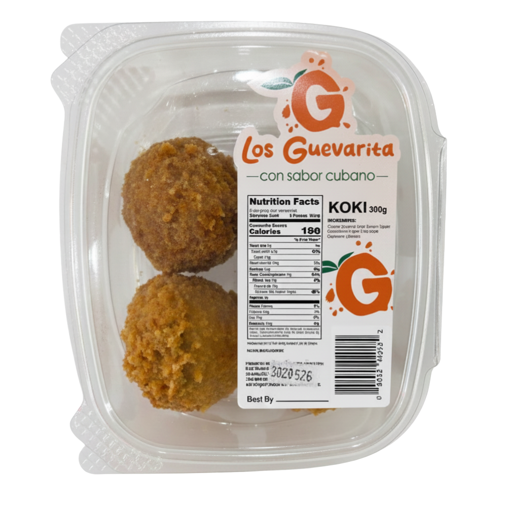 Bolitas de Papa Cubanas Los Guevarita KOKI – 4 Unidades