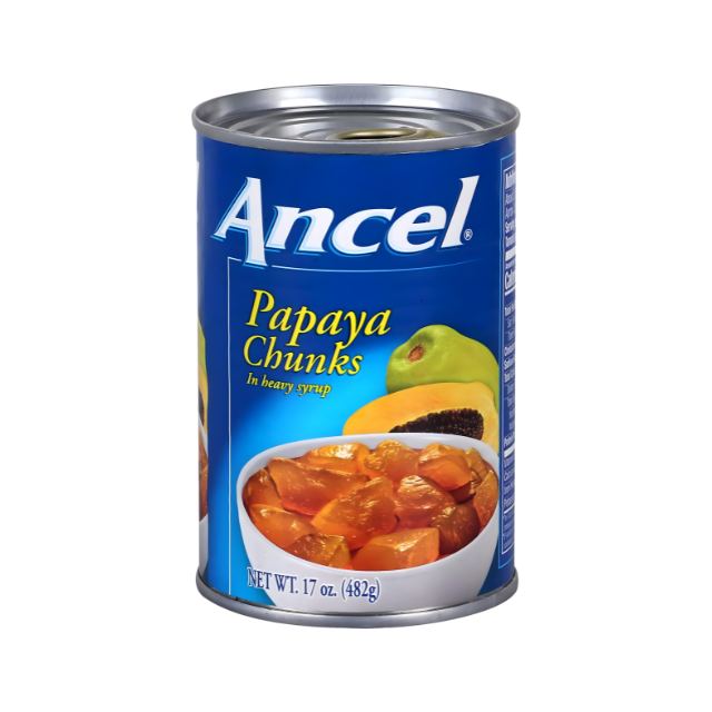 Ancel Trozos de Papaya en Almíbar Espeso – Lata 17 oz