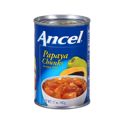 Ancel Trozos de Papaya en Almíbar Espeso – Lata 17 oz