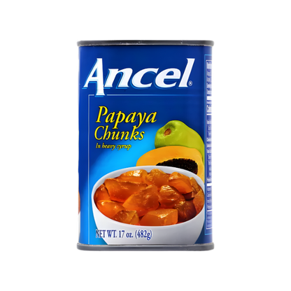Ancel Trozos de Papaya en Almíbar Espeso – Lata 17 oz