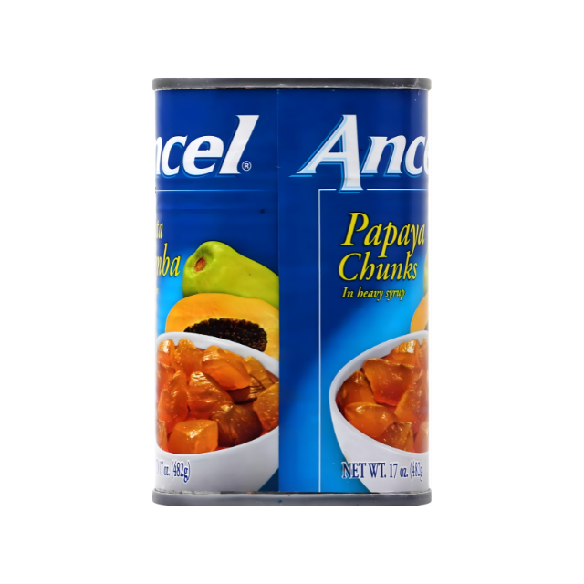 Ancel Trozos de Papaya en Almíbar Espeso – Lata 17 oz