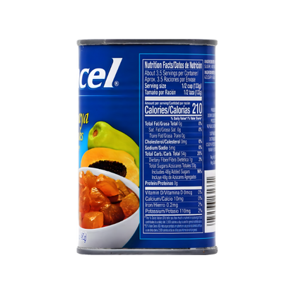 Ancel Trozos de Papaya en Almíbar Espeso – Lata 17 oz