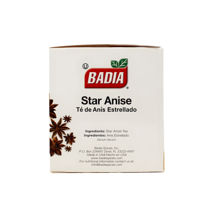 Badia Bolsas de Té de Anís Estrellado – 10 Unidades