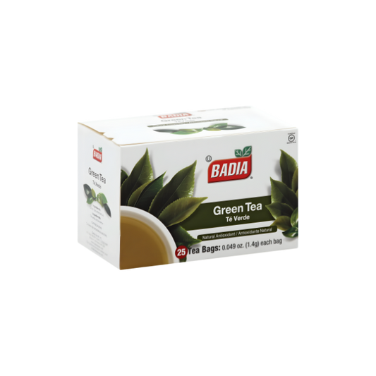 Badia Té Verde Natural – 25 Bolsitas