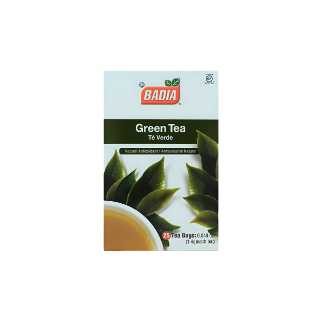Badia Té Verde Natural – 25 Bolsitas