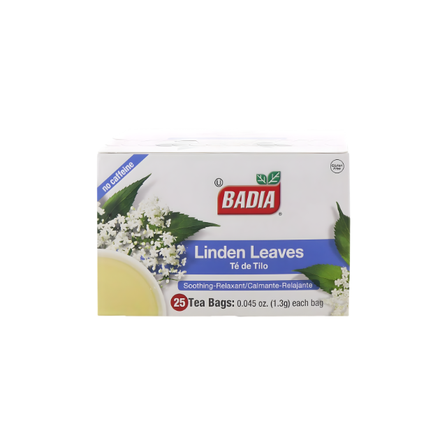 Badia Té de Hojas de Tilo Calmante – 25 Bolsas