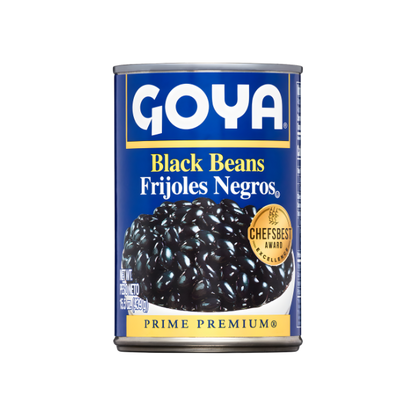 Goya Frijoles Negros con Sal – Lata 15.5 oz