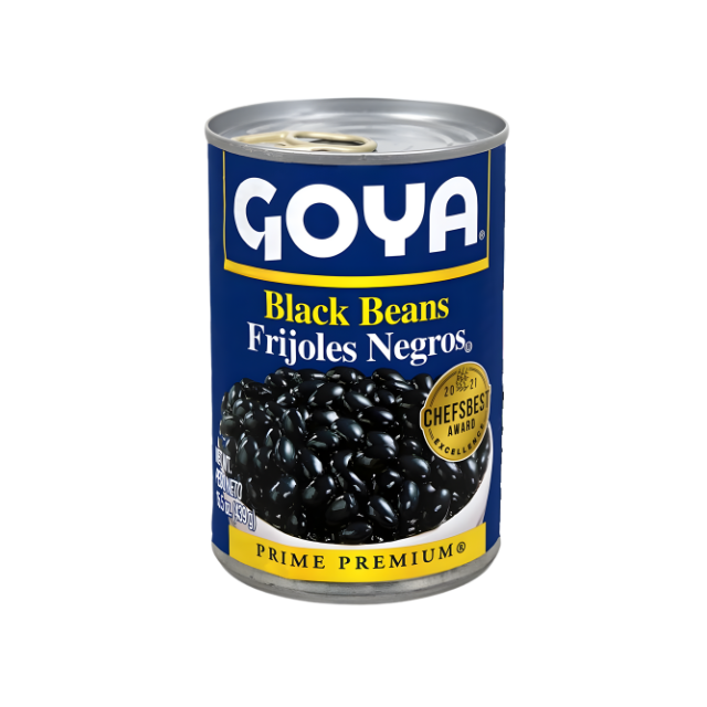 Goya Frijoles Negros con Sal – Lata 15.5 oz