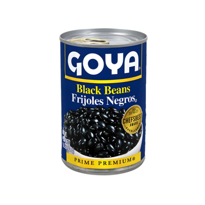 Goya Frijoles Negros con Sal – Lata 15.5 oz