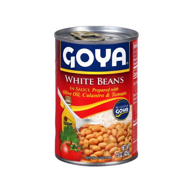 Goya Frijoles Blancos Guisados – Lata 15 oz