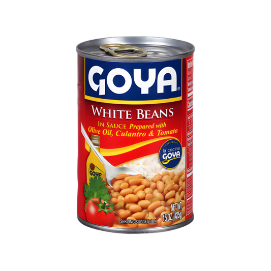 Goya Frijoles Blancos Guisados – Lata 15 oz