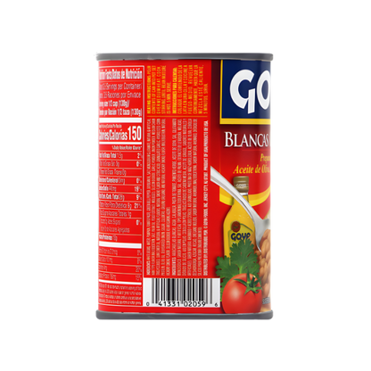 Goya Frijoles Blancos Guisados – Lata 15 oz