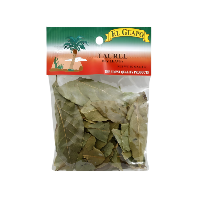 El Guapo Hojas de Laurel (Bay Leaves) 0.5 oz – 12 CT