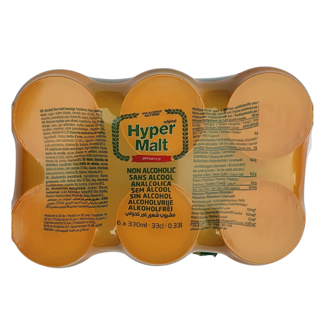 Hyper Malt – Paquete de 6 Latas de 330 ml