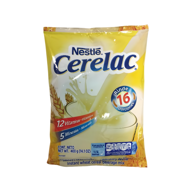 Cerelac Nestlé Alimento Vitaminado de Trigo y Leche – 400 g