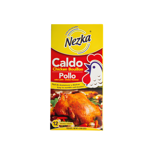 Nezka Caldo de Pollo en Cubitos 12 Pk – 120 g
