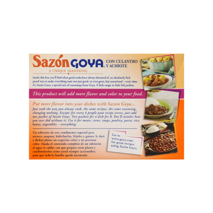 Goya Sazón Culantro y Achiote – Condimento Latino 3.52 oz