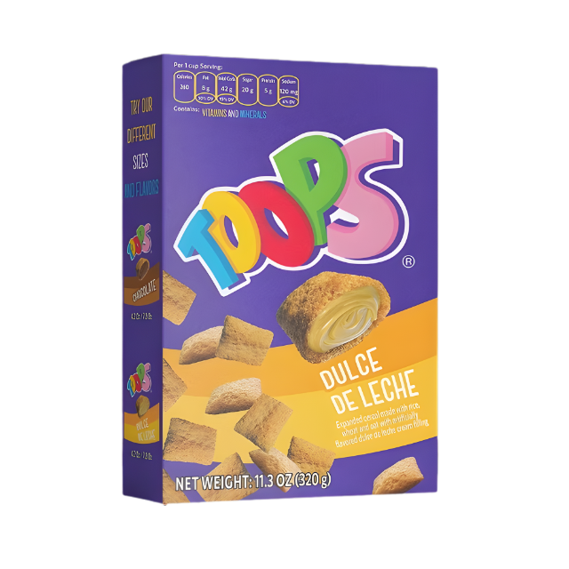 Toops Cereal Dulce De Leche – 11.3 Oz (320 G)