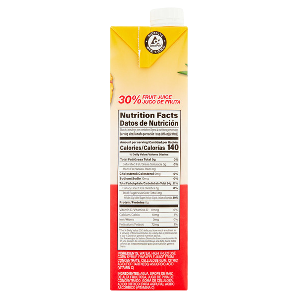 Taoro Néctar de Piña 32 oz