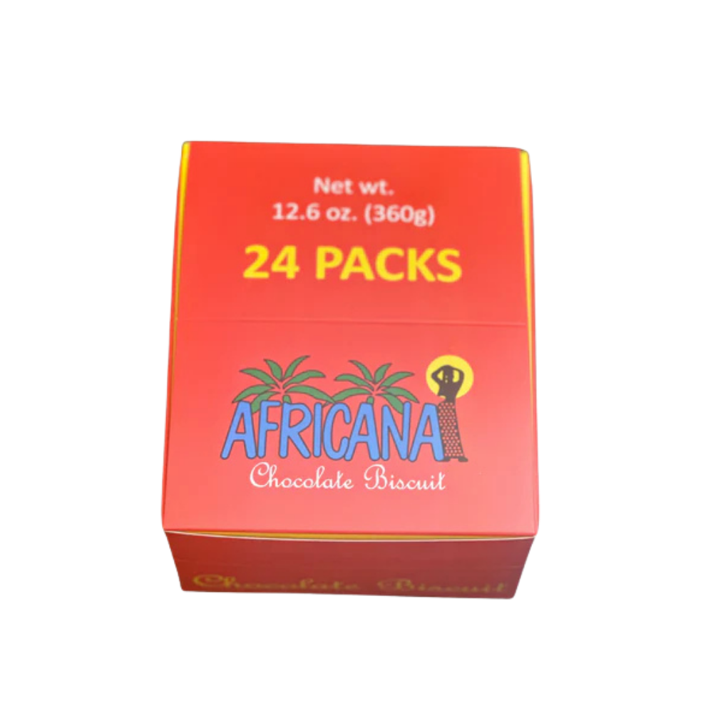 Galletas Africana Cubiertas de Chocolate – Pack 24 Unidades (360 g)