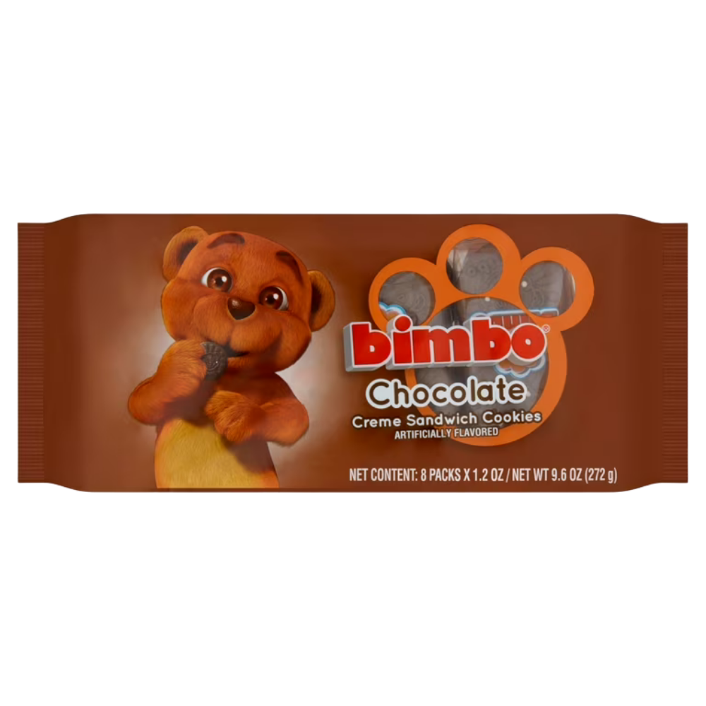 Galletas Sándwich Bimbo Crema de Chocolate | 6 Packs