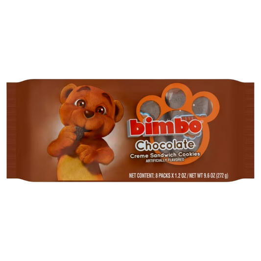 Galletas Sándwich Bimbo Crema de Chocolate | 6 Packs