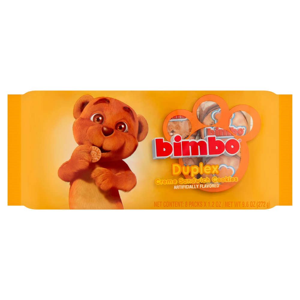 Galletas Sándwich Duplex Bimbo | Vainilla y Chocolate (8 Packs)