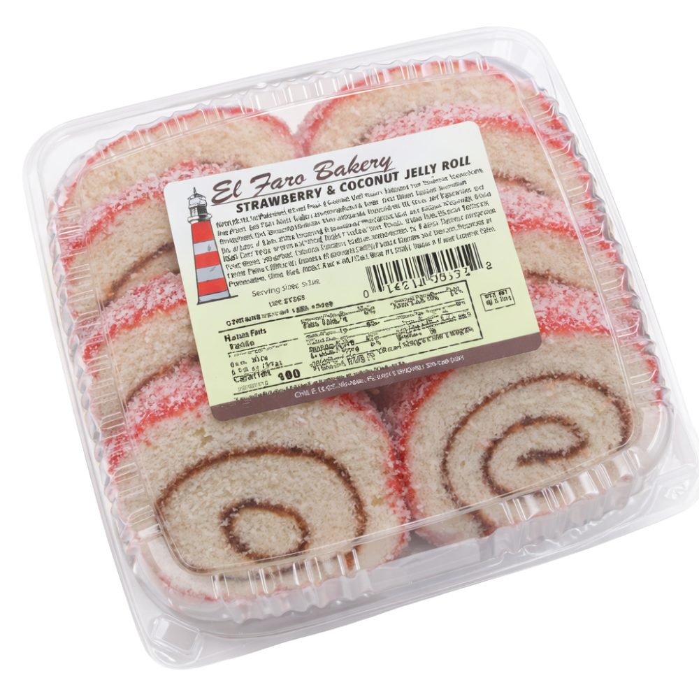 Rollo de Fresa y Coco El Faro Bakery – 430 g