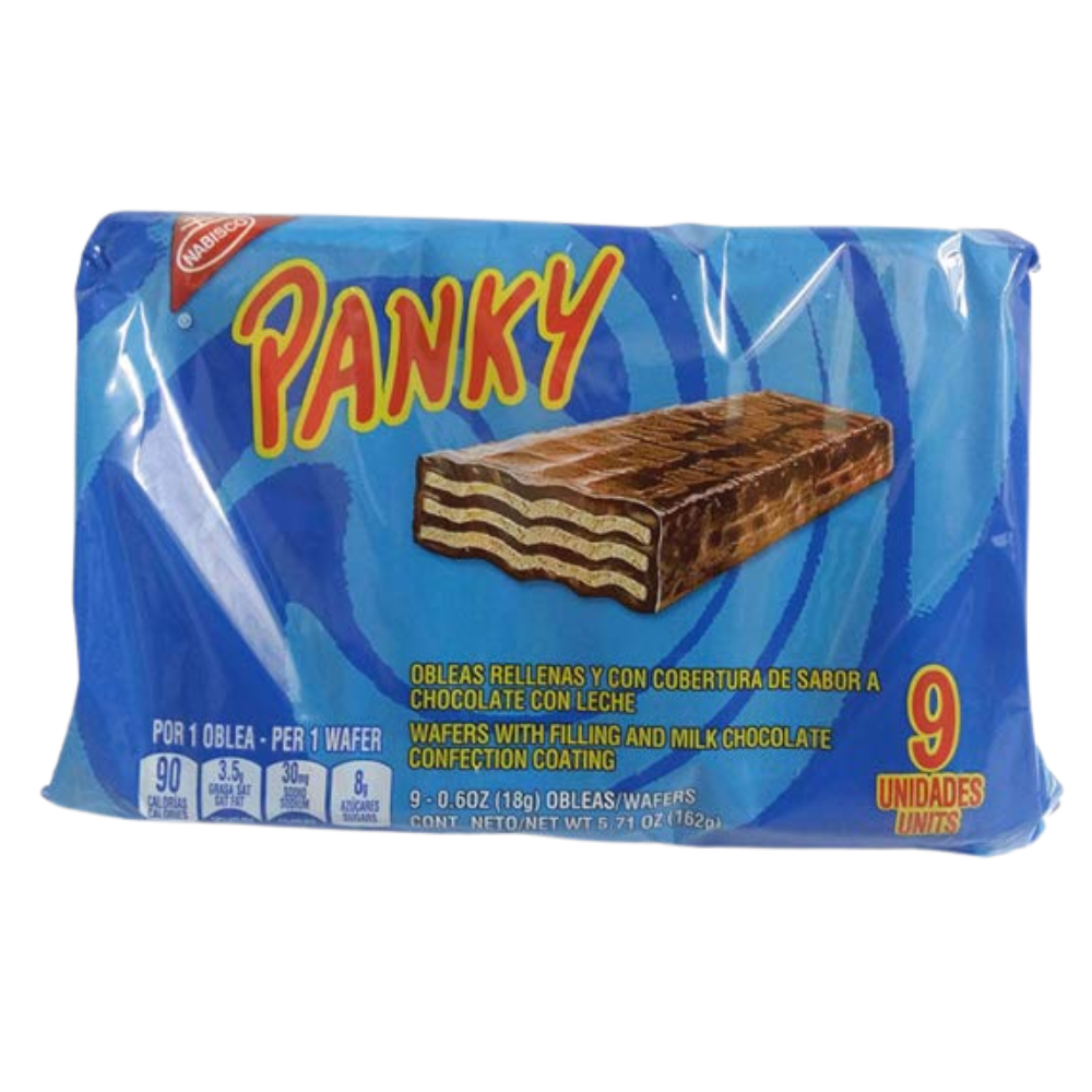 Galletas Panky Chocolate con Relleno de Vainilla | 9 Unidades