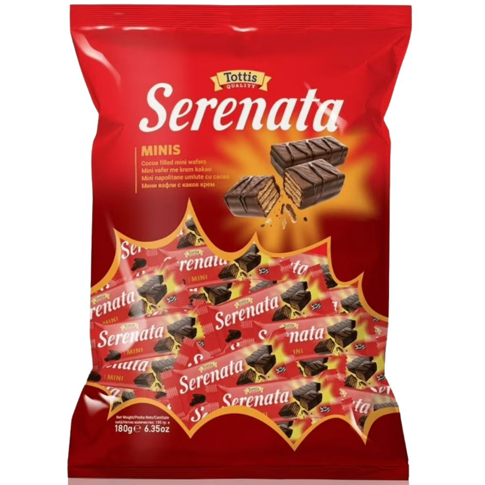 Serenata Mini Wafers Chocolate | Obleas Rellenas