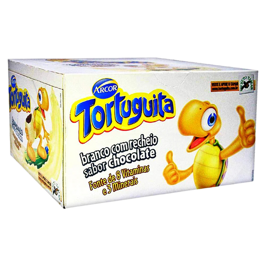 Tortuguita Blanca Arcor – Chocolate Relleno Sabor Vainilla